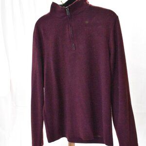 BR Factory - Red Quarter-Zip - Large